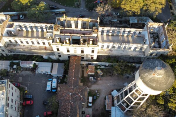 AVANZAN LAS OBRAS DEL NUEVO CENTRO REGIONAL DE HEMOTERAPIA EN LA CIUDAD